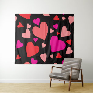 Decorative paper heart 1 tapestry