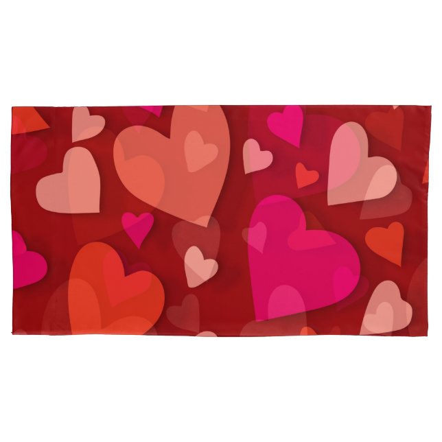 Decorative paper heart 6 pillowcase (Front)