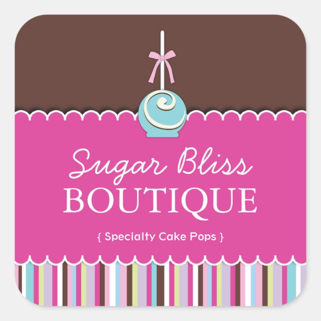 Decorative Pastry Chef Stickers (Front)