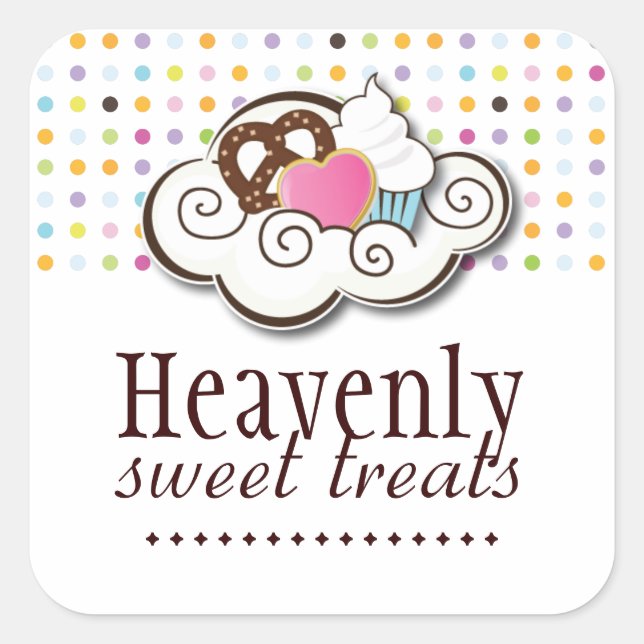Decorative Pastry Chef Stickers (Front)