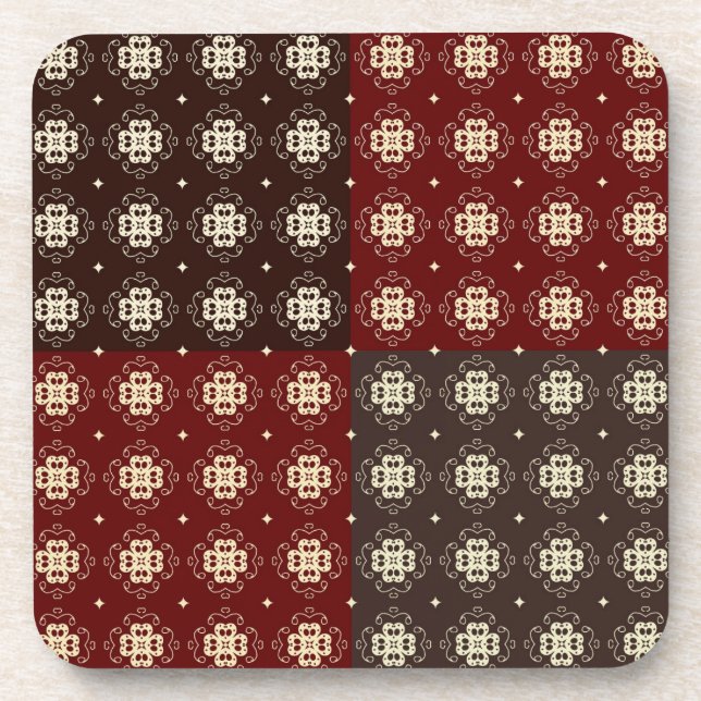 Decorative Pattern Coaster (Front)