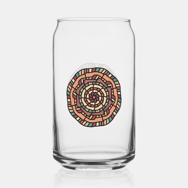 decorative pillow can glass (Front)