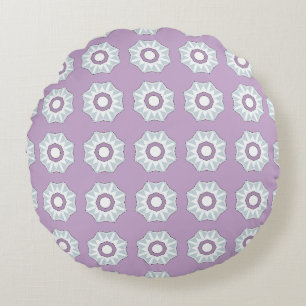 decorative pillow featuring a geometric pattern