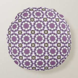 decorative pillow featuring a geometric pattern