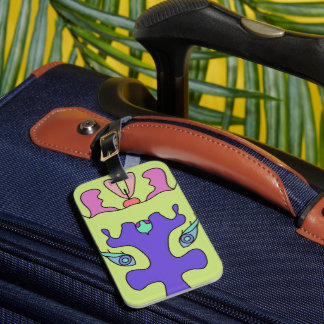 decorative pillow luggage tag