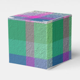  Decorative Plaid Favour Box