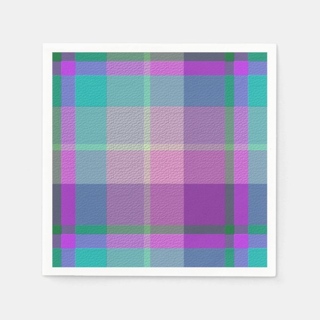  Decorative Plaid  Napkin (Front)