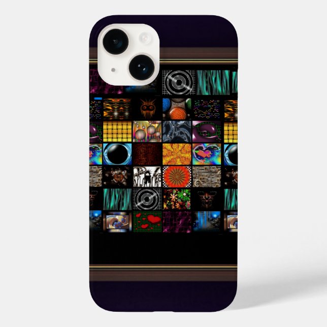 Decorative Pop Arts Pattern Case-Mate iPhone Case (Back)