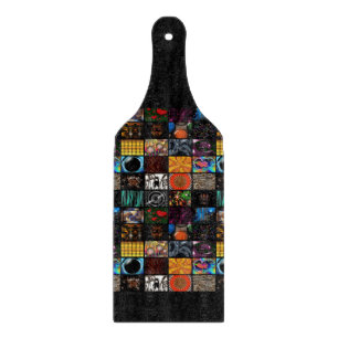 Decorative Pop Arts Pattern Cutting Board