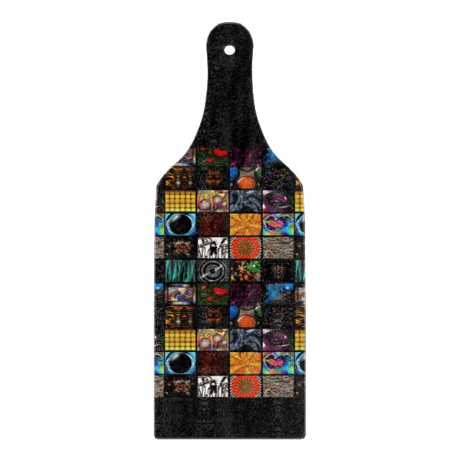 Decorative Pop Arts Pattern  Cutting Board (Front)