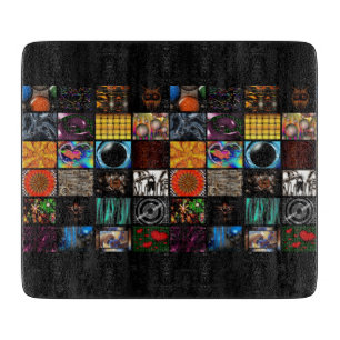 Decorative Pop Arts Pattern Cutting Board
