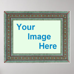 Decorative Poster Border Template