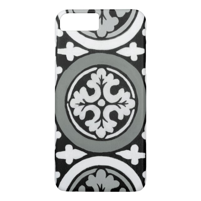 Decorative Renaissance Rosette Tile Design Case-Mate iPhone Case (Back)