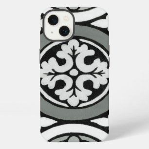 Decorative Renaissance Rosette Tile Design iPhone 13 Case