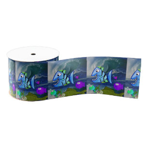 decorative ribbon fish grosgrain ribbon