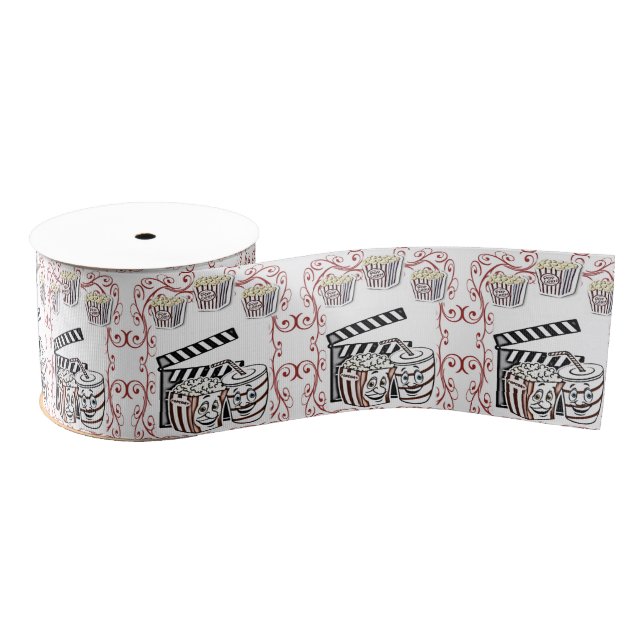 decorative ribbon popcorn grosgrain ribbon (Spool)