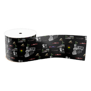decorative ribbon trains grosgrain ribbon