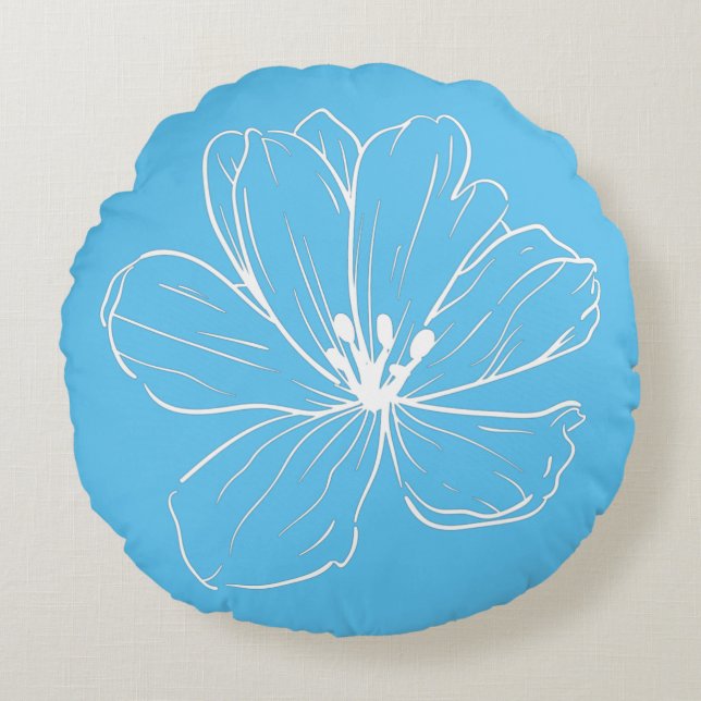 Decorative round cushion (40,6 cm) (Front)
