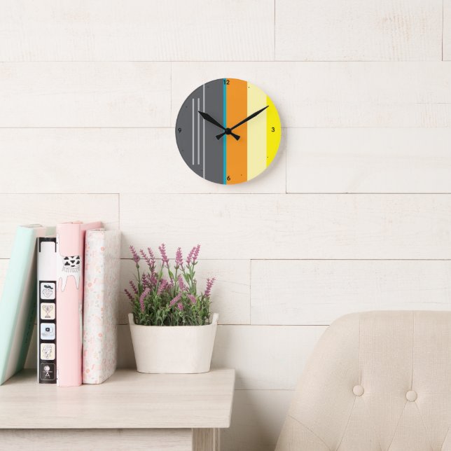 Decorative Round Wall Clock Murugi Home Decor  (Reading Room)
