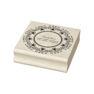 Decorative Rubber Stamp