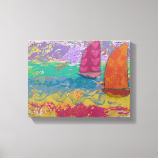 Decorative Sails  Canvas Print