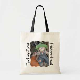 Decorative Scarecrow Trick-or-Treat Bag #2