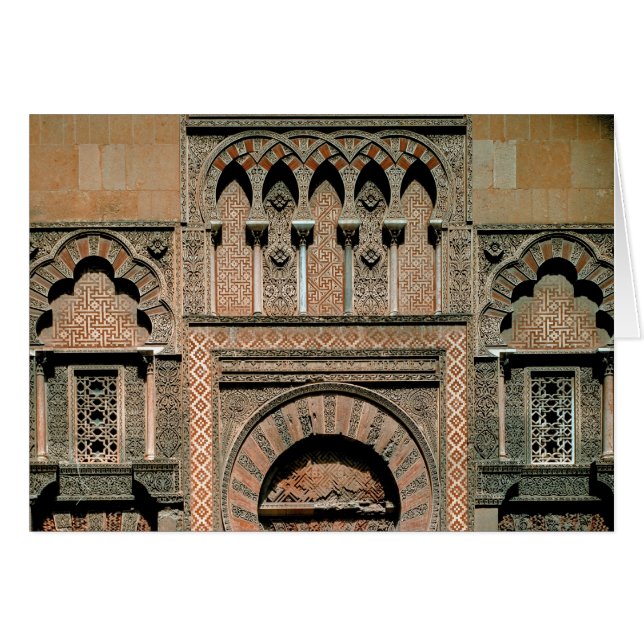 Decorative scheme above the doorway (Front Horizontal)
