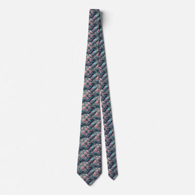 Decorative Sea Turtle Tie (Front)