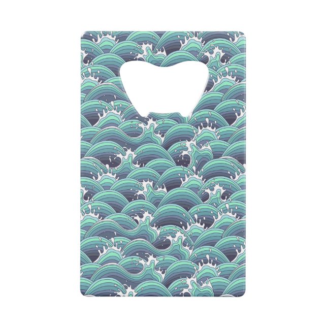 Decorative Sea Wave Background (Front)
