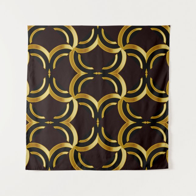 Decorative seamless pattern. Endless pattern. Abst Tapestry (Front)