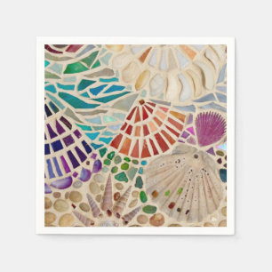 Decorative Seashells Napkin