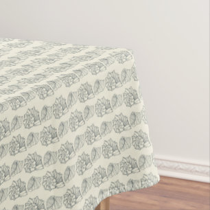 Decorative Shells Pattern Tablecloth
