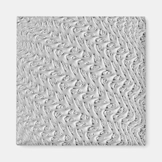 Decorative Silver Design Magnet