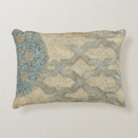 Decorative Silver Tapestry Floral Arrangement