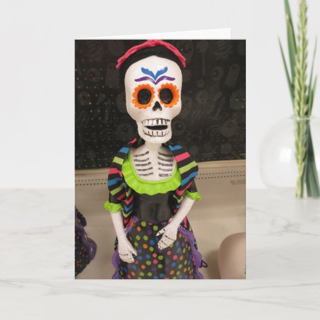 Decorative Skeleton Card (Front)