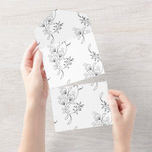 Decorative, Soapstone, Bianca All In One Invitation