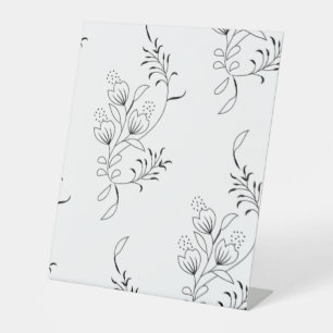 Decorative, Soapstone, Bianca Pedestal Sign