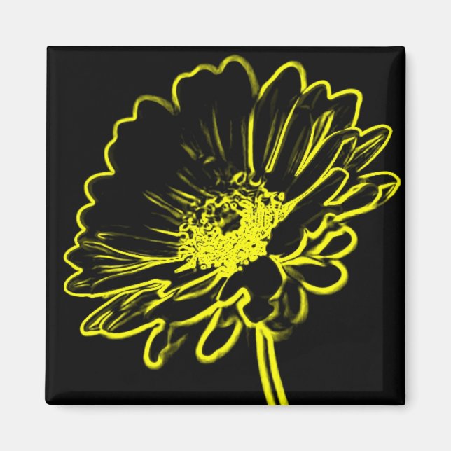 Decorative Square Magnet (Front)