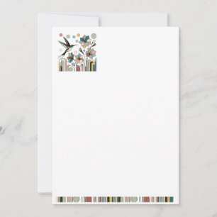 decorative stationery invitation