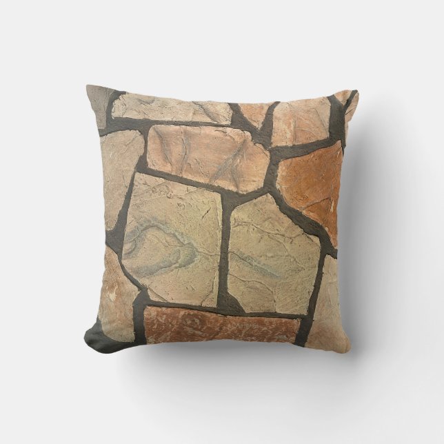 Decorative Stone Paving Look Cushion (Front)