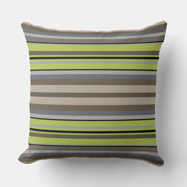  Decorative striped Cushion (Front)