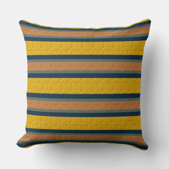  Decorative striped Cushion (Front)