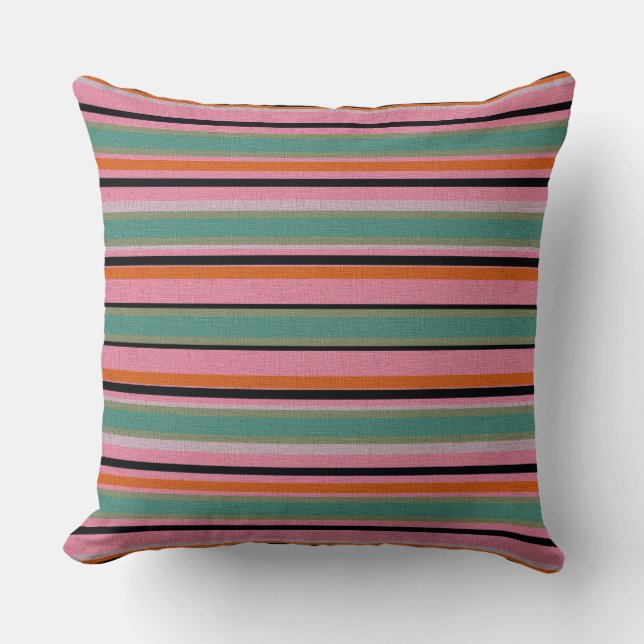  Decorative striped Cushion (Front)
