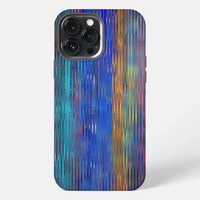 Decorative Stripes Mosaic Pattern #2 iPhone Case (Back)