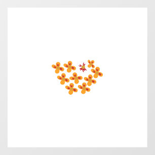 Decorative Style, Dull Orange, Cornell Red