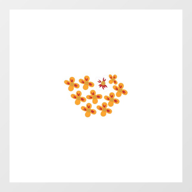 Decorative Style, Dull Orange, Cornell Red (Sheet)