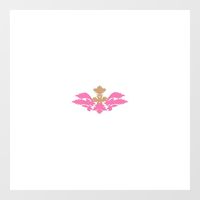 Decorative Style, Hot Pink, Antique Brass (Sheet)
