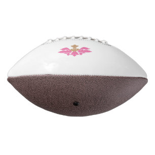 Decorative Style, Hot Pink, Antique Brass Football