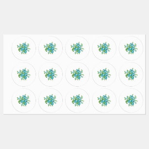 Decorative Style, Mint Cream, Fountain Blue, Teal.