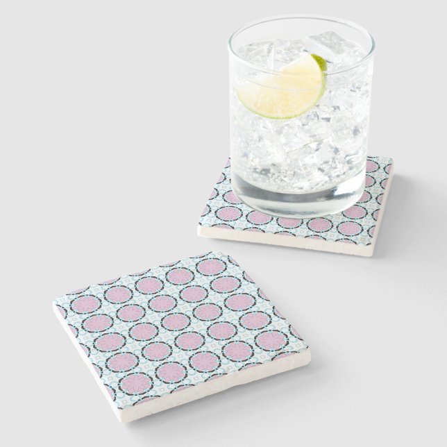 decorative symmetrical geometric pattern coaster  (Creator Uploaded)